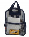 LM205<br>17" Clear PVC Backpack
