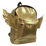 RT108<br>12" Kids Mini Backpack Purse with Angel Wings