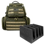 RT144 <br>Tactical Shooting Range Backpack Up to 5 Handguns w/EVA Cradle
